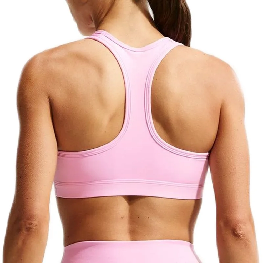 Теннисный бюстгальтер Nike Swoosh Medium Support Padded Sports - pink rise/white