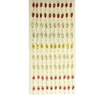 Мормышка фосфорная с флексом №25-Л крючок №10