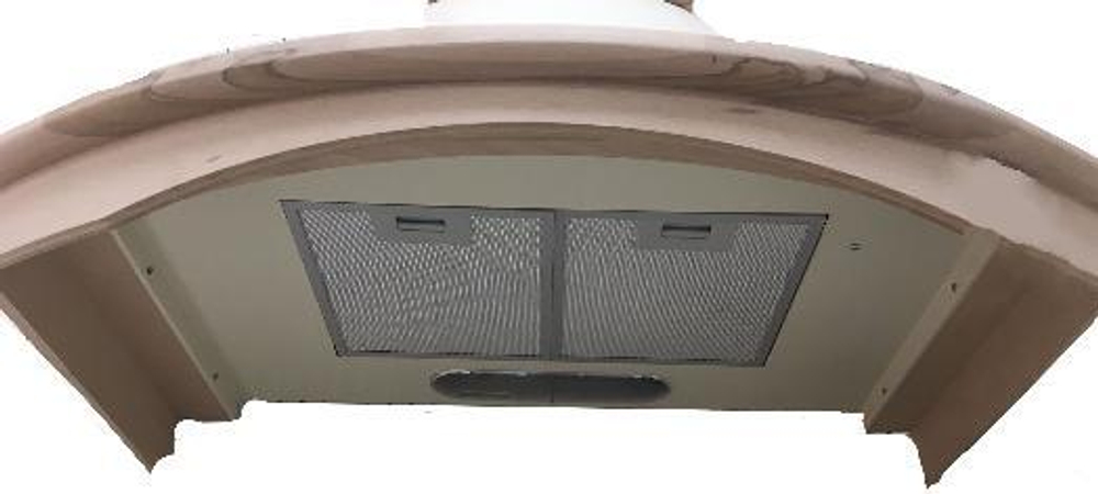 Вытяжка CIARKO CRE-New 90 слоновая кость, деревянное обрамление, 950 м3/ч