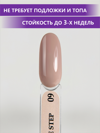 Гель-лак ENIGMANIC 10 мл. однофазный One Step №09