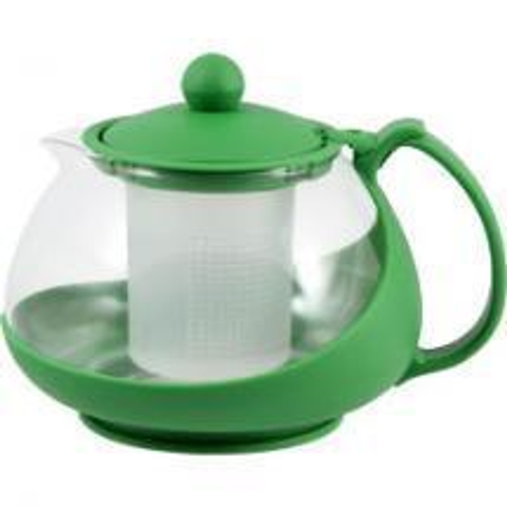 Чайник заварочный Mallony 750мл,стекло+пластик PTP-20-750ML