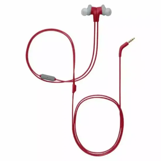 Наушники JBL Endurance RUN, mini jack 3.5 mm, red