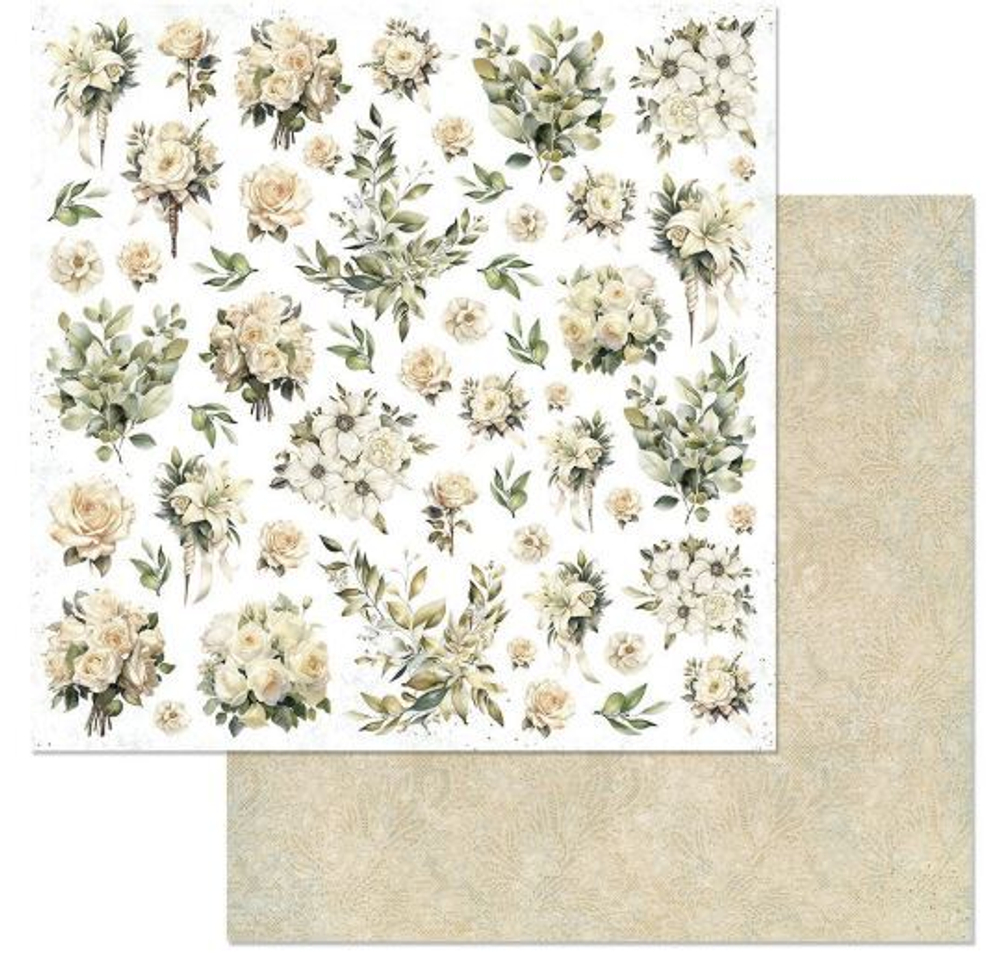 Бумага "Свадебное торжество. Цветы" (ScrapMania)