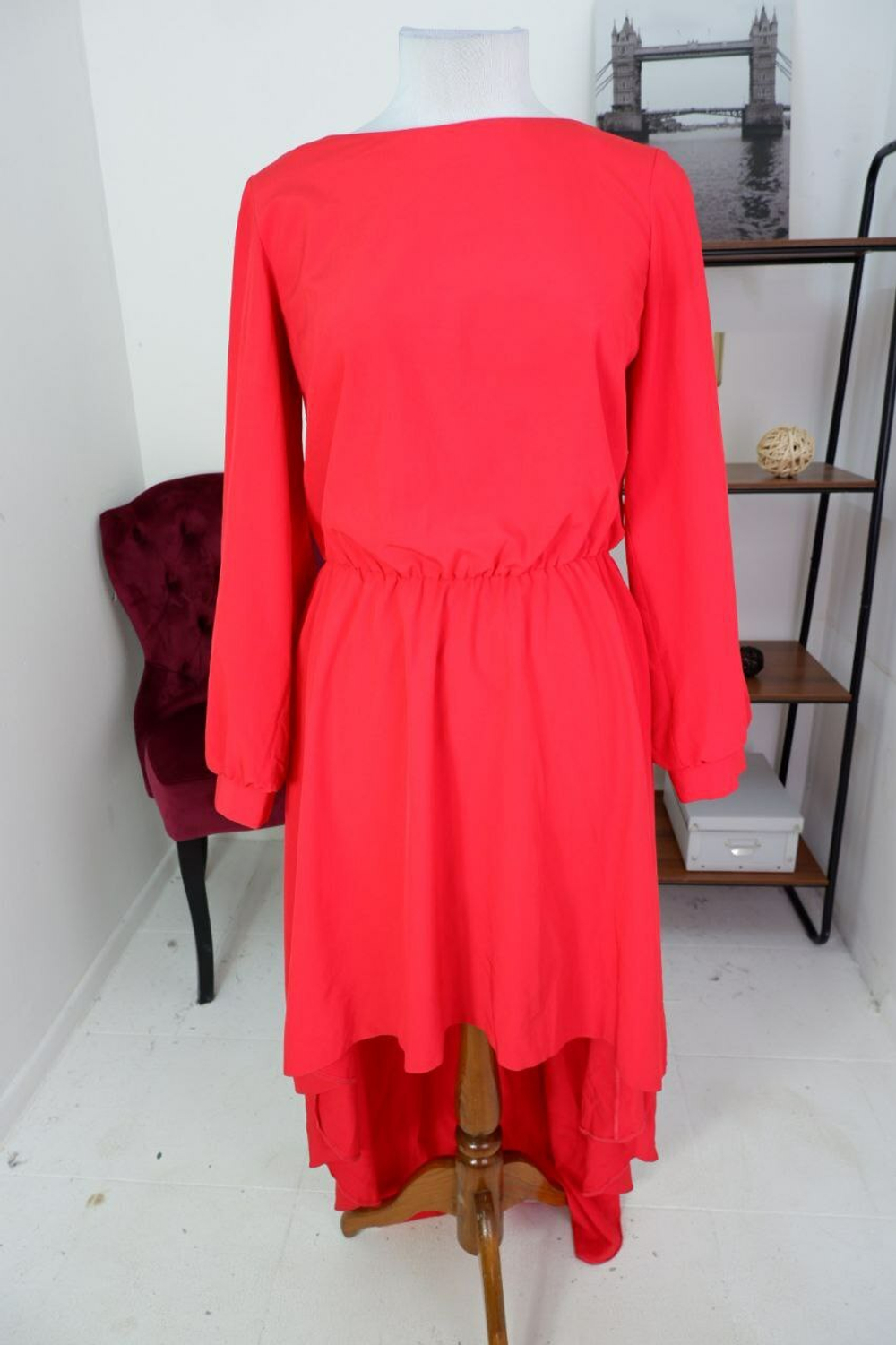 Платье яркое эффектное 44 размер