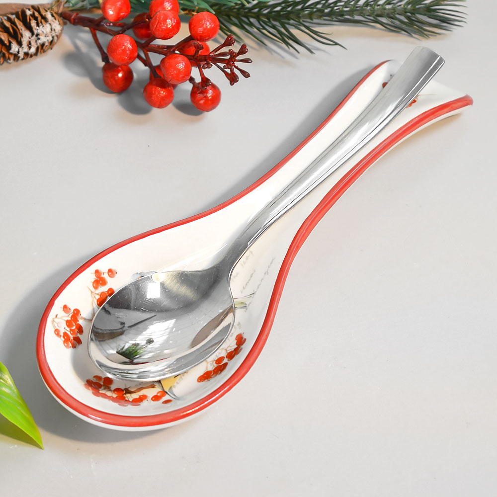 Подставка под ложку "Птицы на ветке", Prima Collection