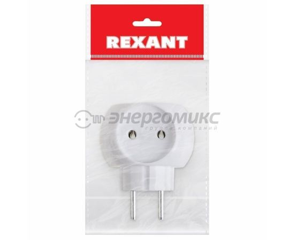 Разветвитель 3-м 6А IP20 Шар 220В бел. Rexant 11-1063