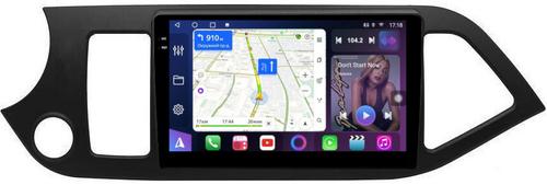 Магнитола для KIA Picanto 2 2011-2016 - FarCar S400-TS18 монитор 9.5" QLED на Android 14, CarPlay, 4G SIM-слот