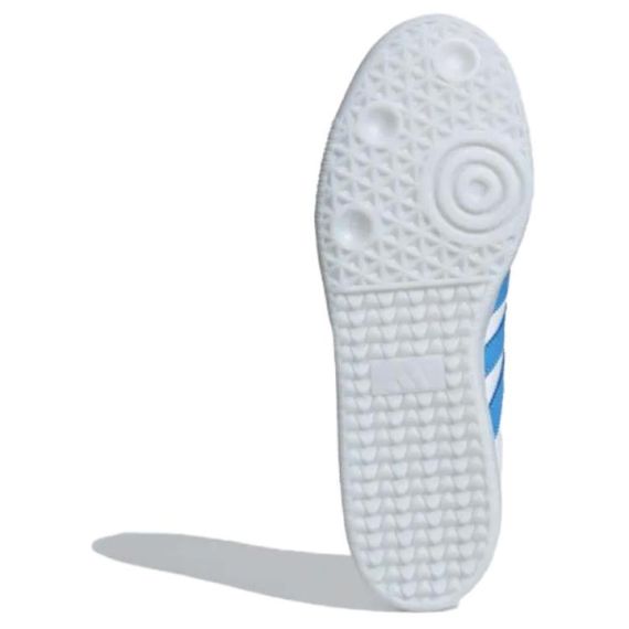 Кроссовки adidas originals Samba для скейтборда Низкие Белые Синие Серые Мужские