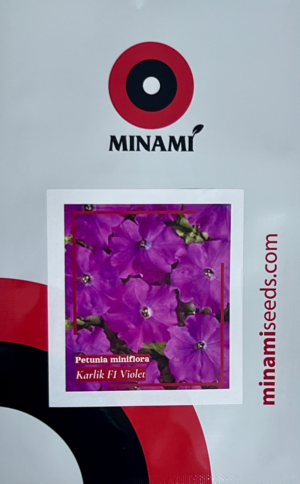 Петуния мелкоцветковая Карлик F1 фиолетовая 25шт