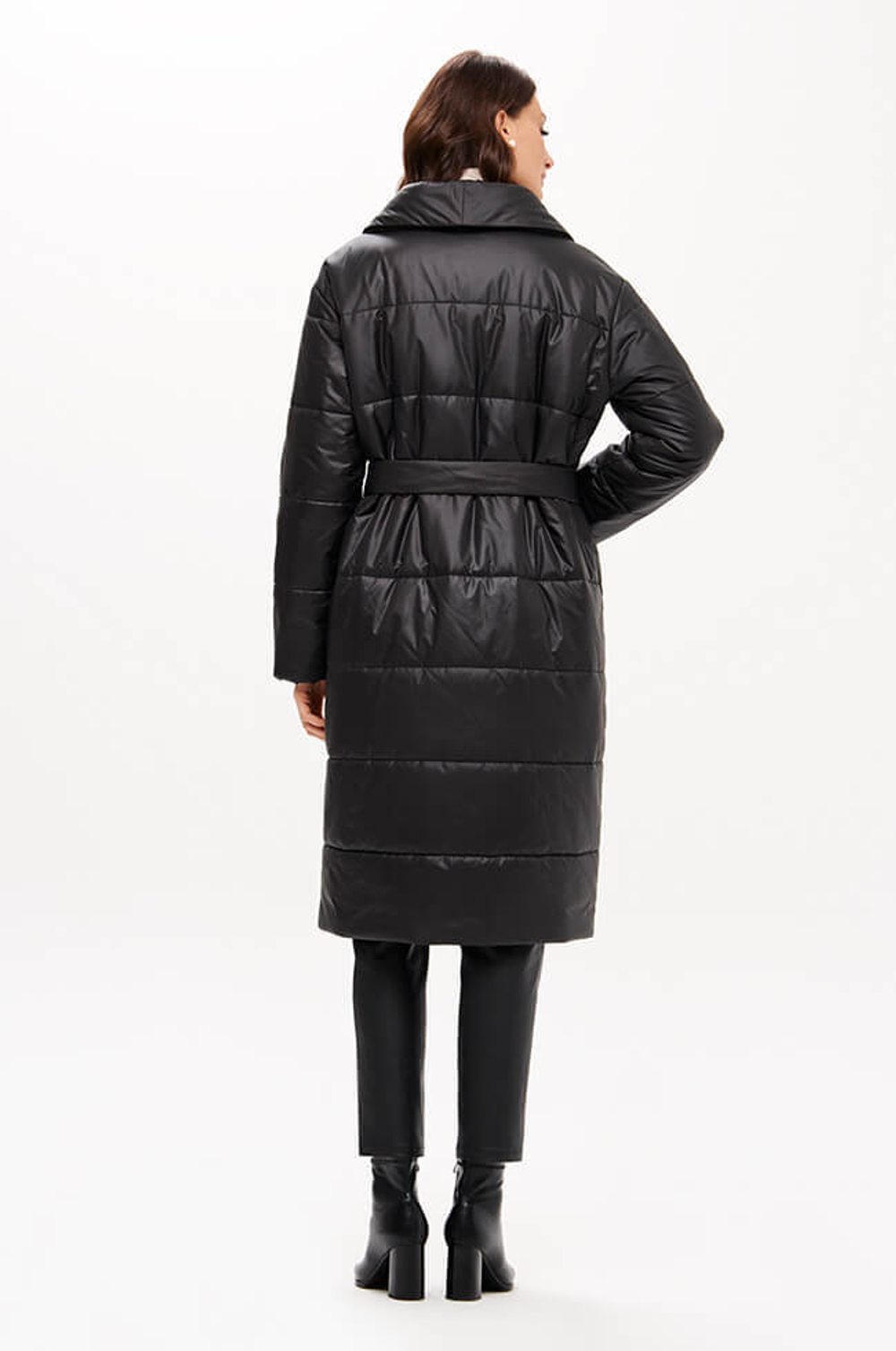 0116 Пальто женское (черный)