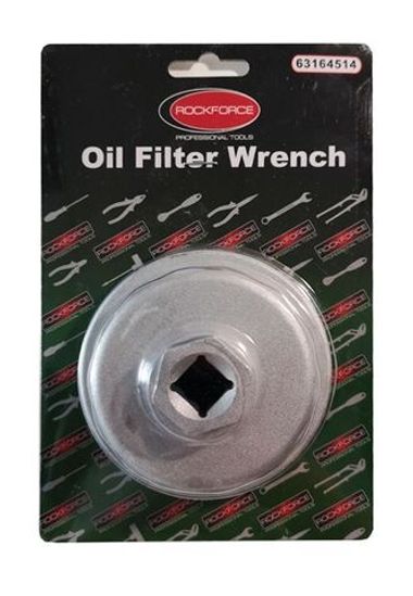 Съемник масляного фильтра ''крышка'' 64.5мм х 14гр, в блистере RockForce##Rock FORCE RF-63164514