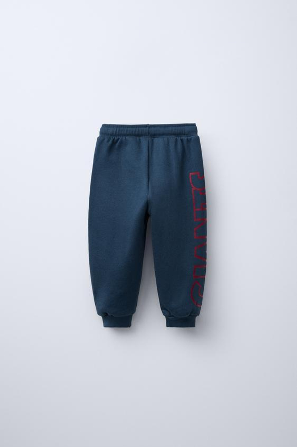 ZARA БРЮКИ-ДЖОГГЕРЫ С ПРИНТОМ GIANTS © NFL, МОРСКОЙ СИНИЙ