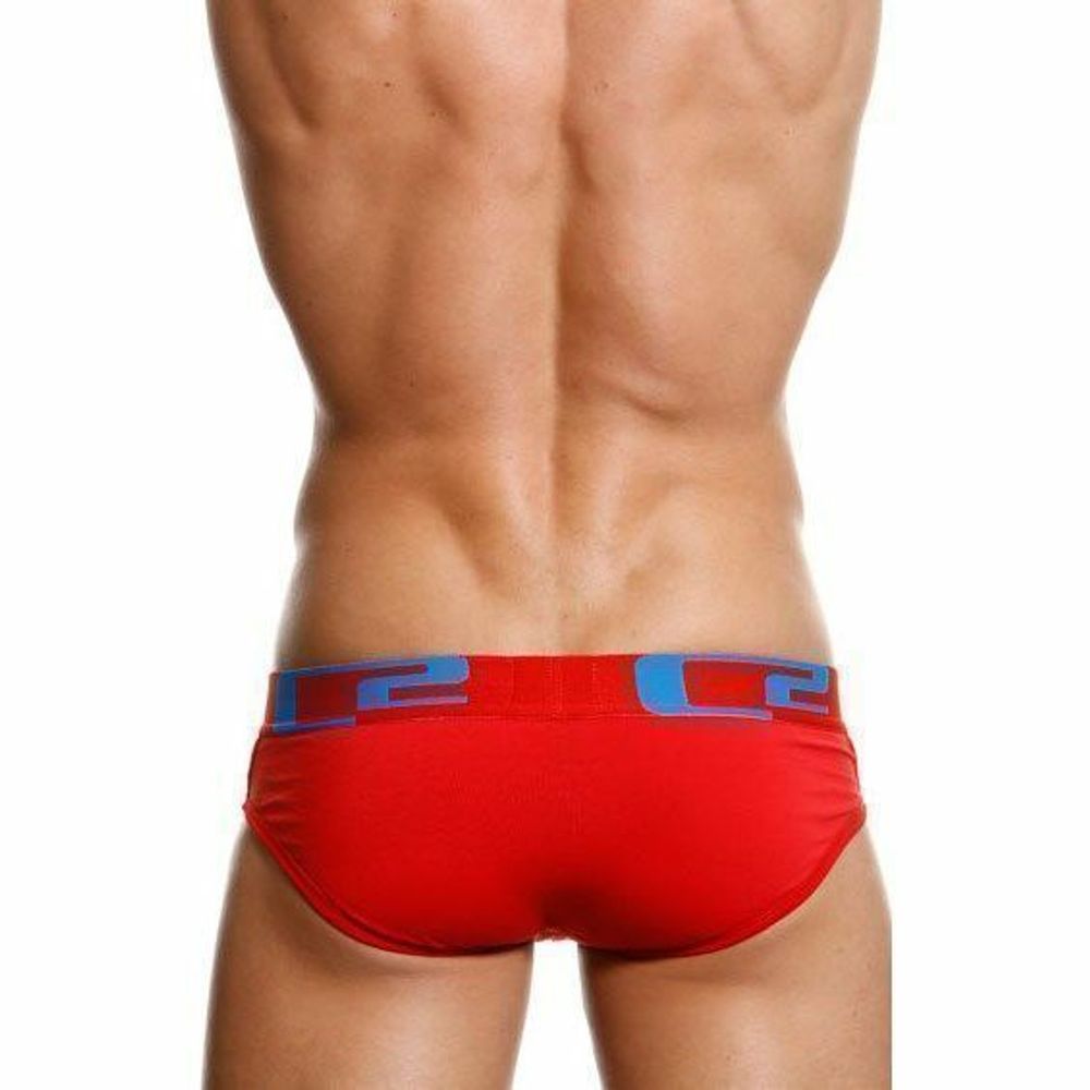 Мужские трусы слипы красные C-IN2 CIN016