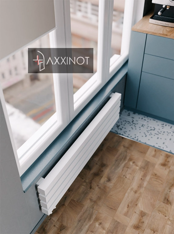 Axxinot Verde Z 2250 - горизонтальный трубчатый радиатор шириной 2250 мм