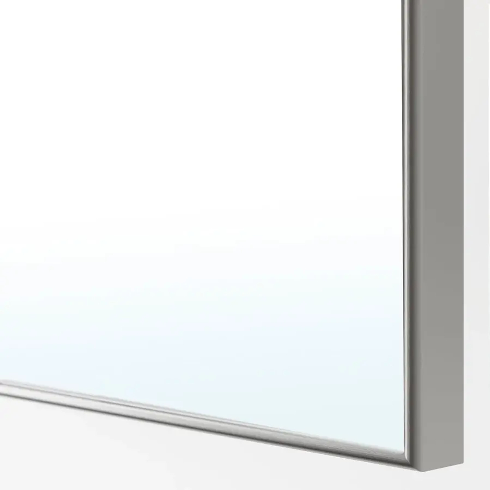 Шкаф с зеркалом - IKEA PAX/ÅHEIM/AHEIM/ПАКС/ОХЕЙМ ИКЕА, 60х150х236,4 см, белый