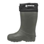 Сапоги NISUS ЭВА -65С меховой вкладыш, манжета, размер 42/43, цвет олива(С-032У)