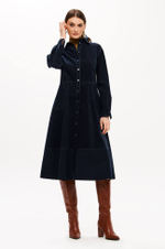 51697 Платье женское (темно-синий)