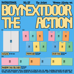 Альбом BOYNEXTDOOR - The Action (Weverse Albums ver.)