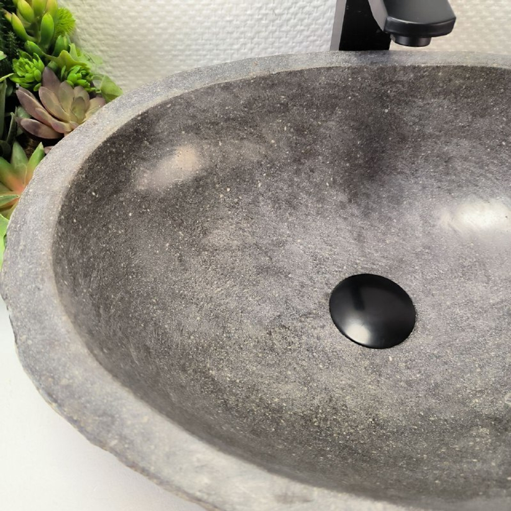 Раковина из речного камня RS63570 (48*36*15) 0122