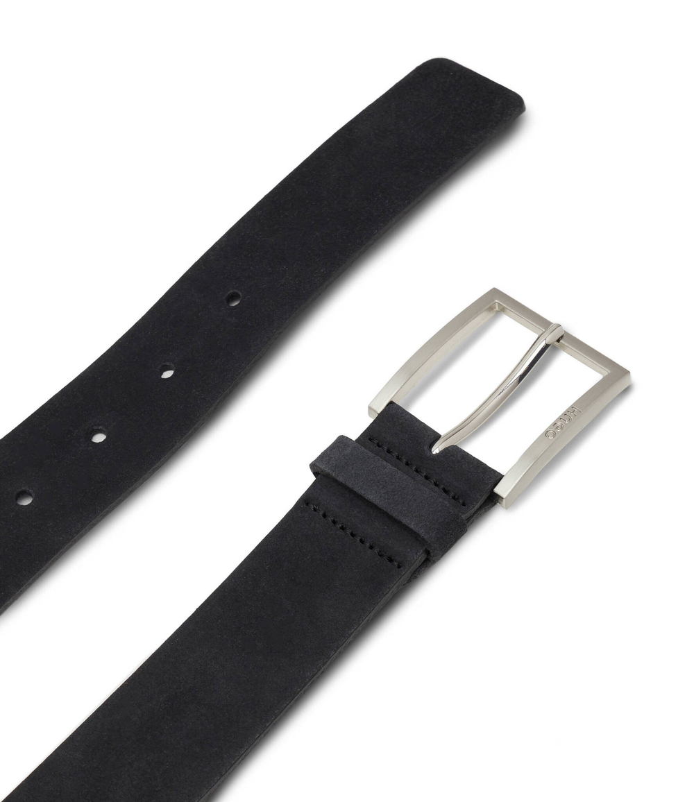 Кожаный ремень Mirto_Sz35 HUGO - черный(50497455)