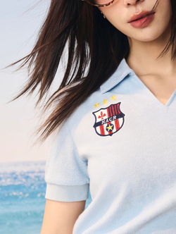 Женская рубашка-поло HARSHandCRUEL WMNS Crop Polo Shirt