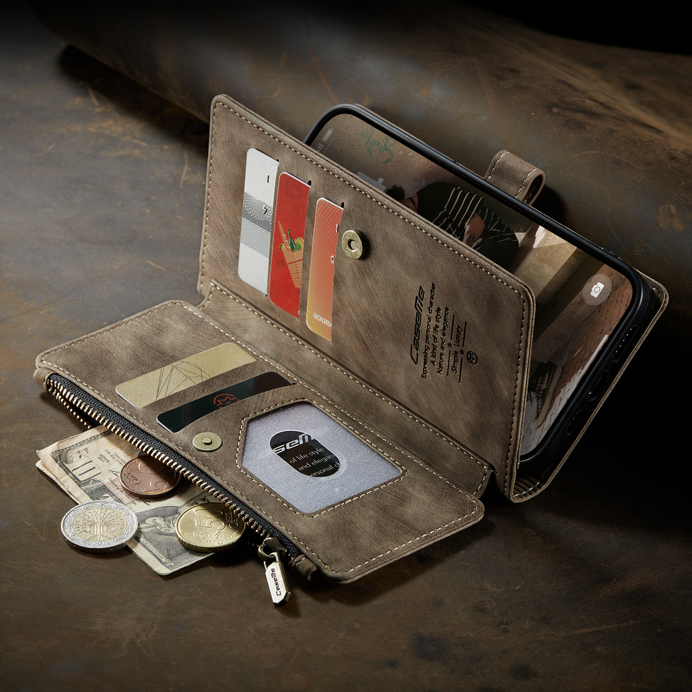 Многофункциональный чехол-кошелек CaseMe 3 in 1 Matte Wallet для iPhone 17