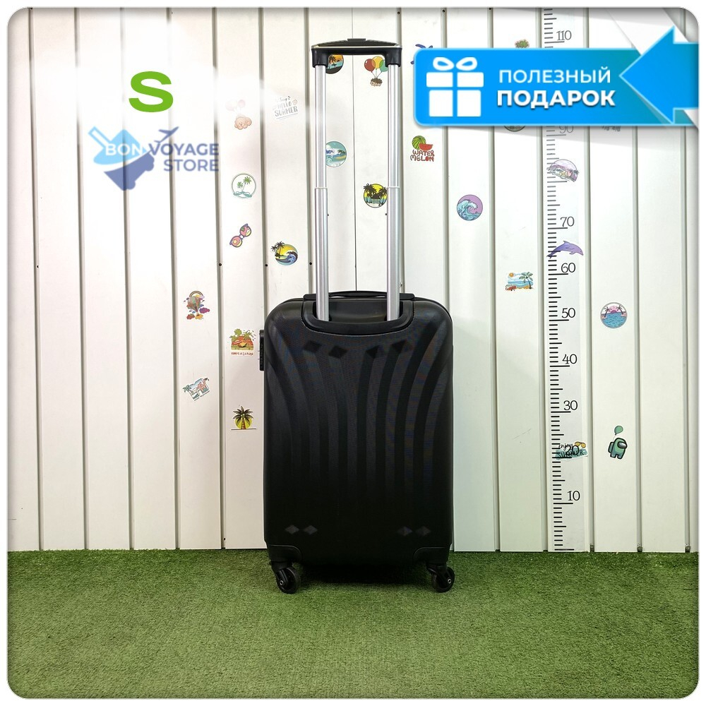 Маленький чемодан L'Case Phuket, черный, S