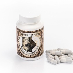 Фотография  баночки с капсулами гриба чаги (60шт)-adonnis.ru