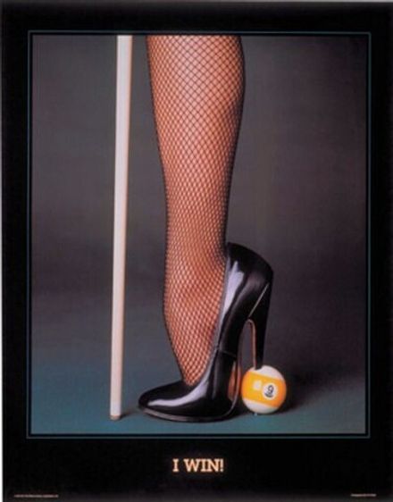 Постер I WIN 61×87см