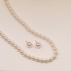 Подарочный комплект Majorica: серьги и колье Classic