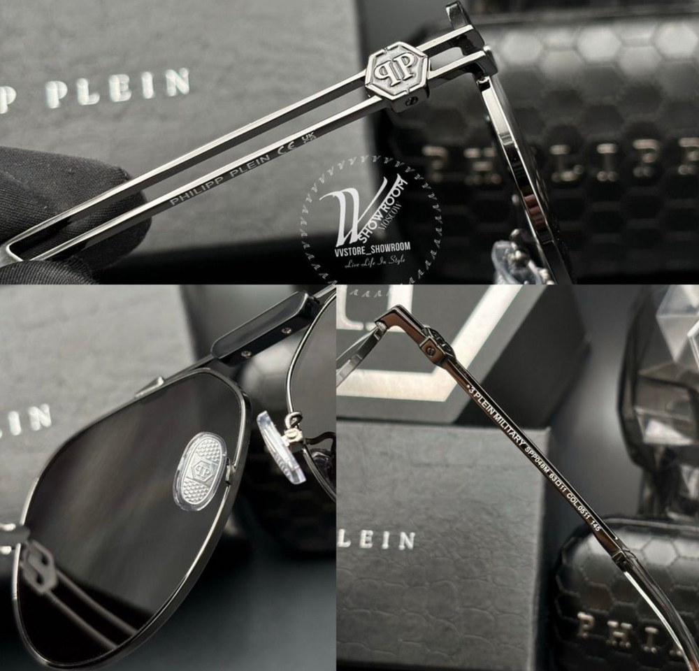 Солнцезащитные очки Philipp Plein Military Aviator