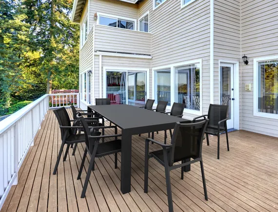 Уличный стул Pacific черный