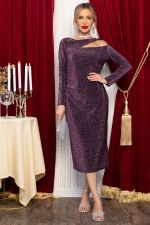 Платье вечернее Джина (пурпурное) П14705-35М LT Collection