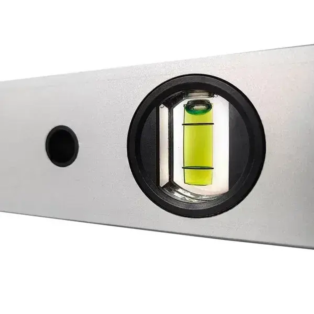 Уровень пузырьковый 80 см, 2 глазка коробчатый, полезный