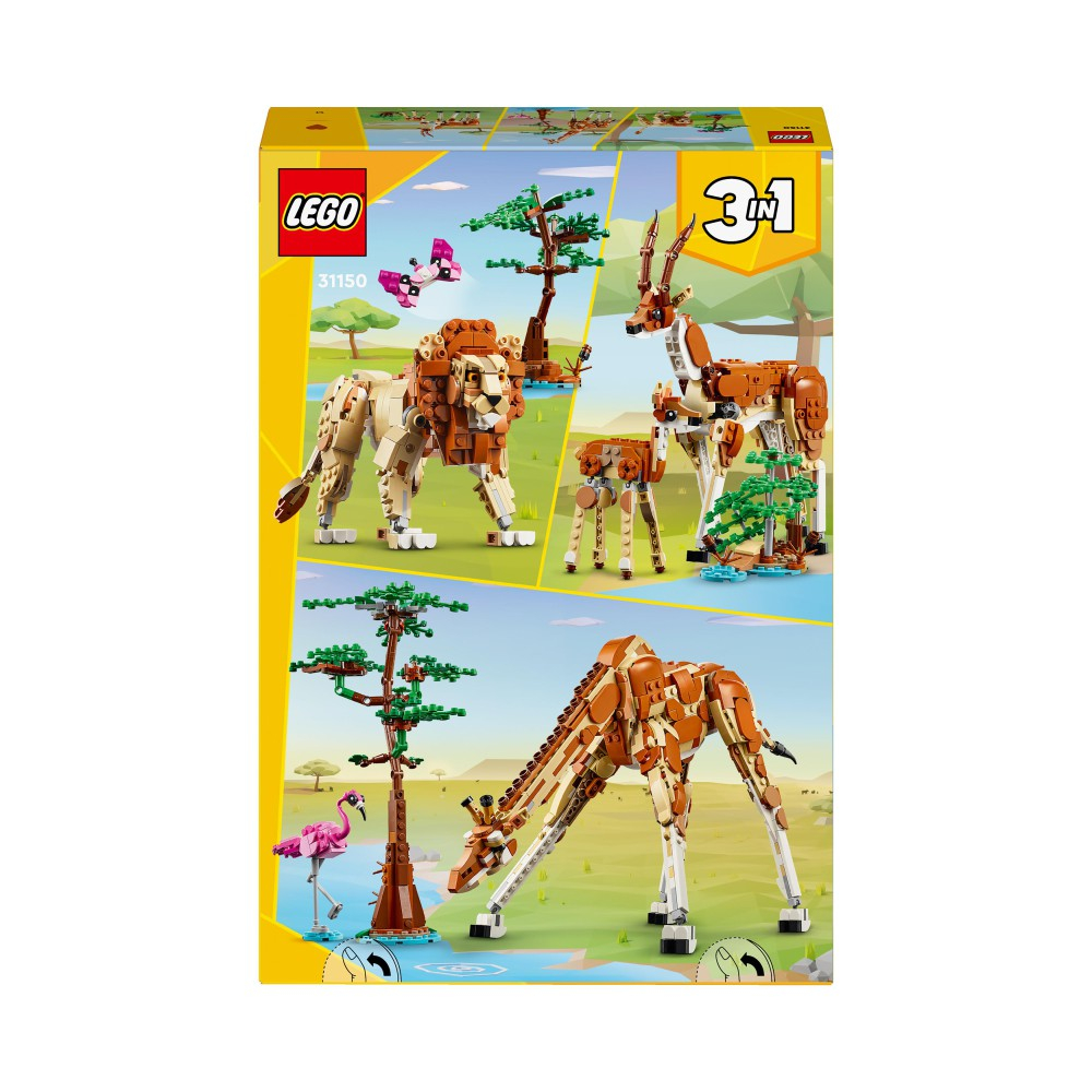 LEGO Creator - Дикие животные с сафари 3в1 31150