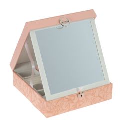 GAEM Шкатулка для украшений с дорожным футляром, L25 W25 H9 см