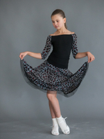 Детская юбочка с регилином