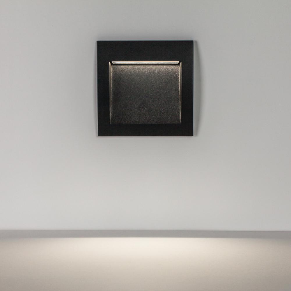 383674 Светильник ESTRA LED 5W 250LM 120G ЧЕРНЫЙ 4000K IP55