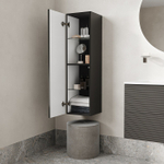 Пенал подвесной IDDIS Bild, 30 см, темно-серый, BIL30G0i97