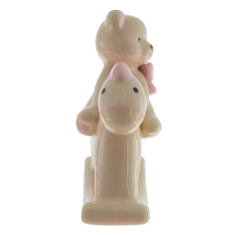 GAEM Фигурка декоративная "Мишка на лошадке", L8 W3,5 H8,5 см, 2в.