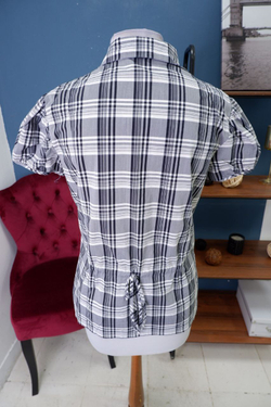 Блузка Sweet Mama в клетку 48 размер