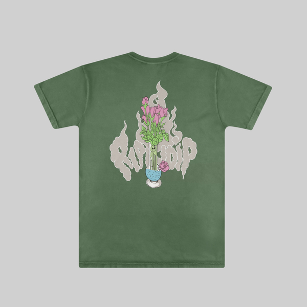  Футболка мужская Ripndip Flower Vase артикул:RND9941 - купить в магазине Дайс