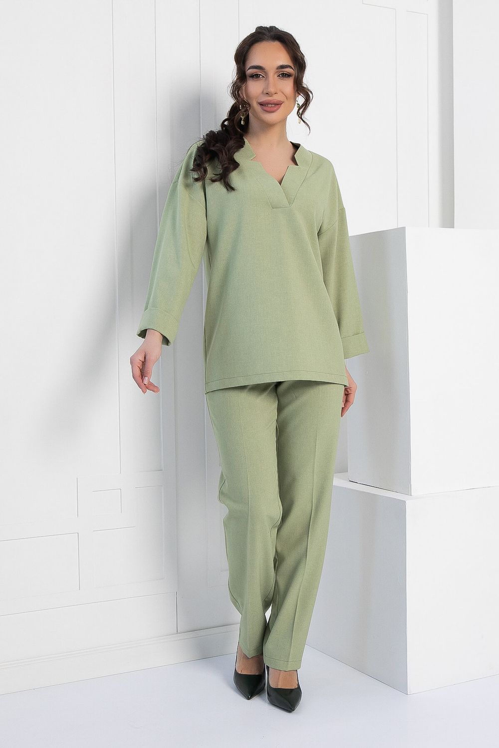 Костюм Элида (фисташковый) К11598 LT Collection