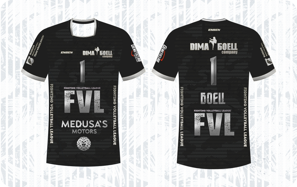 Футболка оригинальная FVL Pro 5 BLACK