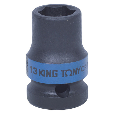 KING TONY (453513M) Головка торцевая ударная шестигранная 1/2", 13 мм