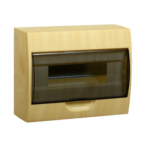 Щиток распределительный навесной IEK Krepta 3 ЩРН-П-12, 12 модулей, IP41, пластиковый, сосна