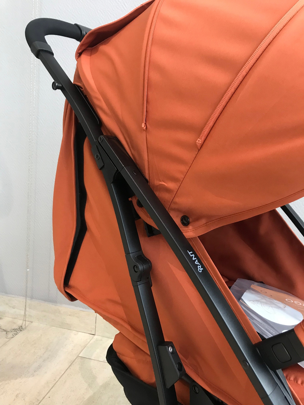 Коляска детская RANT "LARGO" RA054 Orange Brown 2024