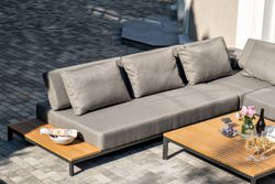 "Амальфи" трансформирующаяся лаунж-зона из алюминия, цвет графит