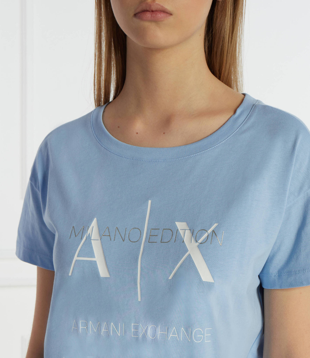 Футболка Armani Exchange - голубой(3DYT36 YJ3RZ)