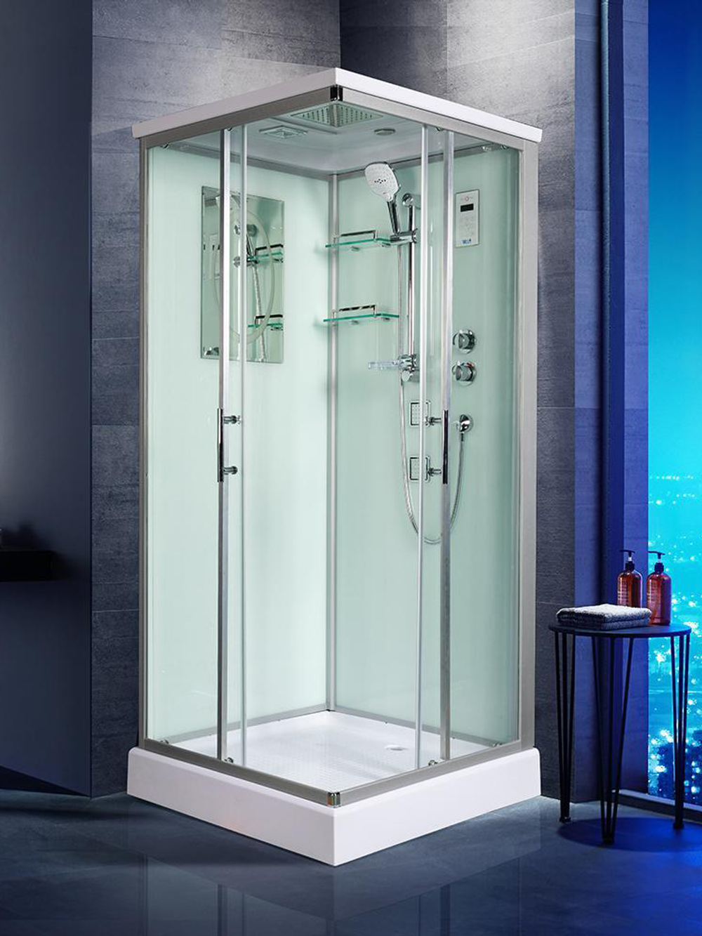 Душевая кабина WeltWasser  WW500 LAINE 1004 1000х1000х2170 мм 10000003269